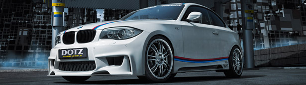 BMW 135i Coupe Gets Some Extras From Rieger Tuning And Dotz Shift 
