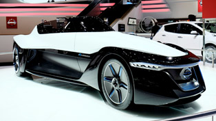 2014 geneva motor show: nissan bladeglider concept