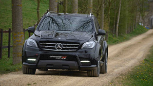Mercedes-Benz ML63 Wide Body R By Expression Motorsport [VIDEO]