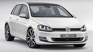 volkswagen golf edition concept - 40th anniversary