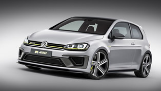 Volkswagen Shows Golf R 400 Concept Car 