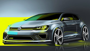 Volkswagen Golf R 400 Concept Car [sketch]