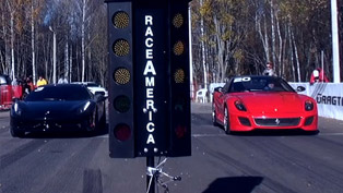 Ferrari 599 GTO vs Ferrari 458 Italia [video]