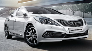 2015 hyundai grandeur sedan debuts in south korea