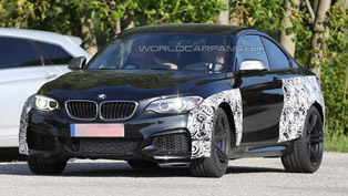 2016 bmw 2-series ///m2 [spy photos]