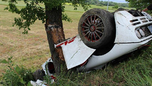 McLaren F1 - Crash in Italy