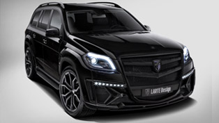 larte design mercedes-benz gl black crystal is big, bold and beautiful