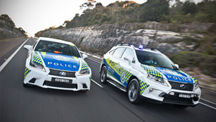 Lexus Launches Two Police Hi-Vis Hybrids