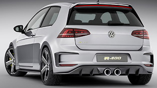 volkswagen golf r 400 concept [video]