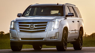 hennessey hpe550 - 2015 cadillac escalade 6.2l v8 [video]