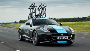 jaguar f-type coupe high performance support vehicle [video]