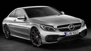 Mercedes-Benz C63 AMG Coupe [render]