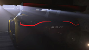 renaultsport reveals first image of r.s.01 race car