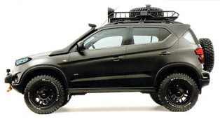 chevrolet niva concept ahead of moscow motor show