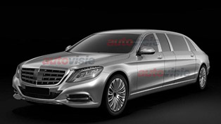 mercedes-benz s-class pullman [leak images]