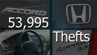 the 10 most stolen cars in the us - 2013 [video]