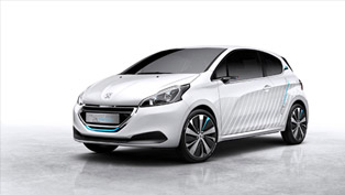 peugeot 208 hybrid air 2l demonstrator achieves 141 mpg