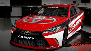 Updated 2015 Toyota Camry NASCAR Racer Revealed 