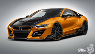 german special customs previews the bmw i8 itron