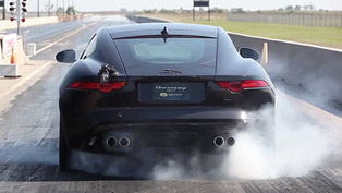 hennessey jaguar f-type r coupe: sometimes power means more power