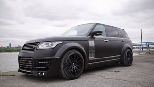 lumma design has prepared stunning clr r conversion kit for the range rover lwb