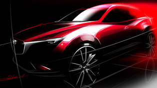 the all-new mazda cx-3 crossover suv debuts at the 2014 los angeles auto show