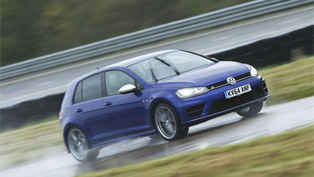 volkswagen golf r is the safest car on wet roads