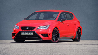 je design presents their widebody kit for the seat leon cupra