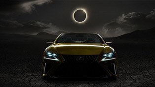 lexus shows the front and interior of lf-c2 concept
