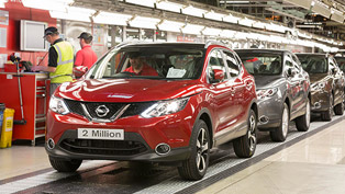 nissan qashqai clocked up two million units in record time
