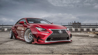 lexus shows two custom 2015 rc f studs at sema