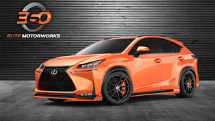 Custom Lexus NX 200t F SPORT also Starring at SEMA 