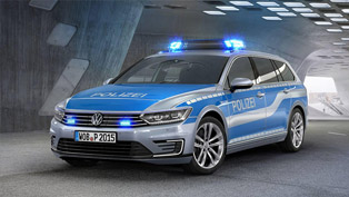german police to get volkswagen passat gte plug-in-hybrid