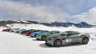 Aston Martin Vanquish On Ice