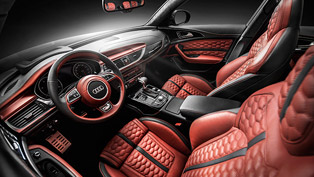 audi a6 honeycomb: punchy, stylish, dazzling