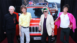 2015 Jeep Renegade signed by the Rolling Stones Auctioned by Charitybuzz