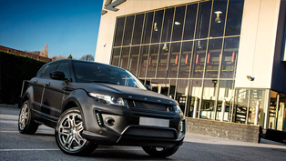 kahn reveals volcanic grey range rover evoque rs sport