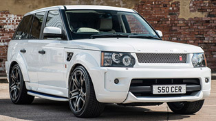 kahn reveals range rover sport rs300 in fuji white