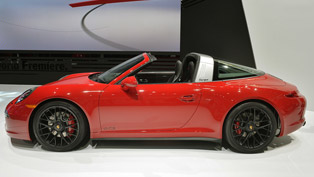 2015 Porsche 911 Targa 4 GTS with 440 HP and Great Noise [VIDEO]