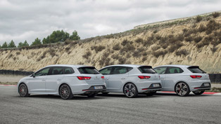 the new seat leon st curpa conveys compact sportiness