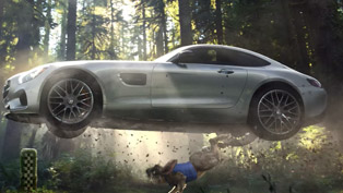 mercedes-amg gt s in a twisted fable-like commercial [video]