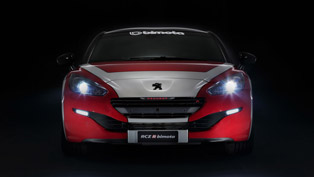 2015 peugeot rcz r bimota with a special paintwork