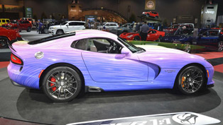 psychodelic dodge viper gtc revealed at 2015 chicago auto show