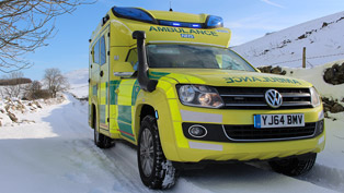 volkswagen reveals unique amarok ambulance