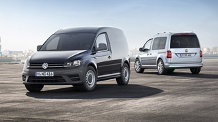 the new volkswagen caddy with a variety of engines
