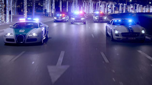 police in dubai shows off with brabus 700 widestar [video]