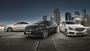 mercedes-benz presents a, cla and gla street style special editions
