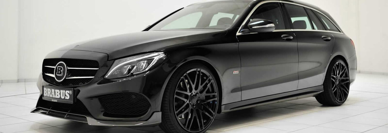 2015 Brabus Mercedes-Benz C-Class Wagon Side View