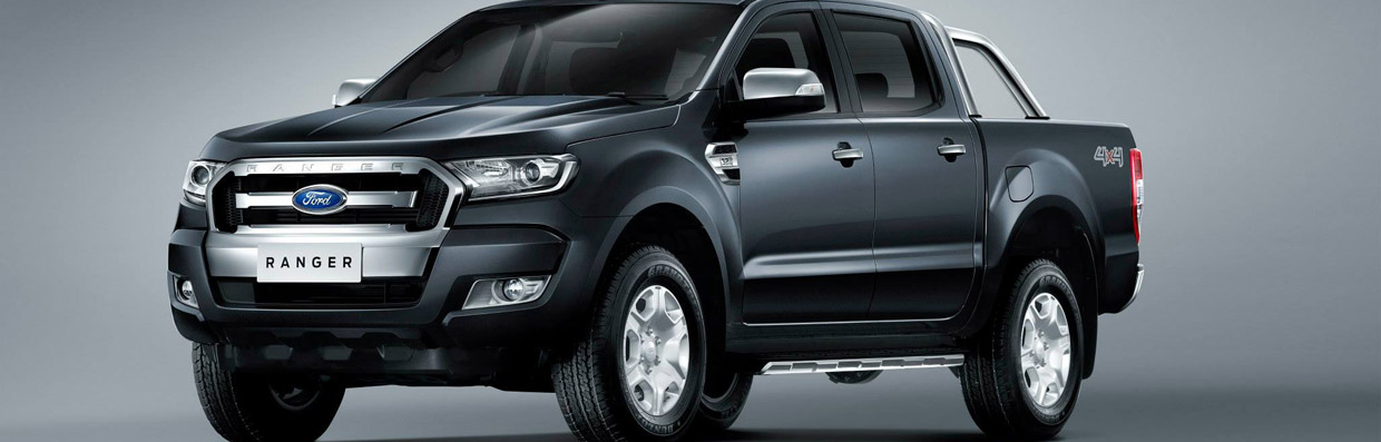 Ford Ranger Facelift Front and Side View
