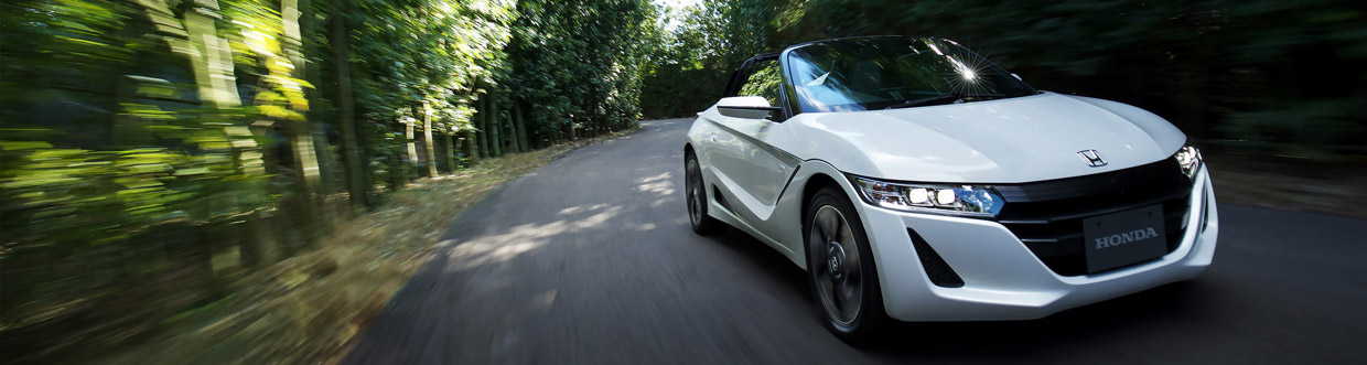 Honda S660 Concept Edition Front and Side View 